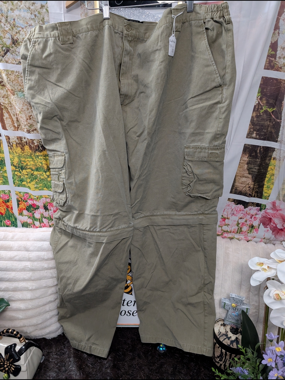 RedHead Olive Convertible Cargo Pants
